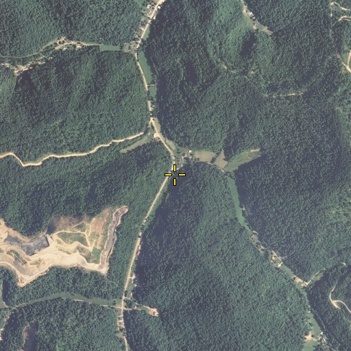 Aerial/Satellite Image of Pitts Fork, KY