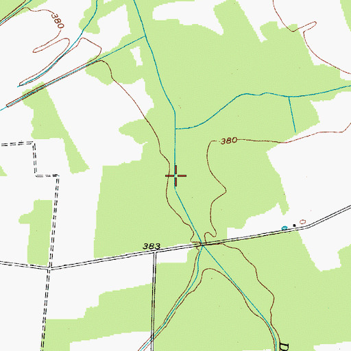 Topographic Map of Pond Drain, KY