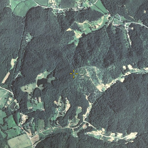 Aerial/Satellite Image of Poplar Flat, KY