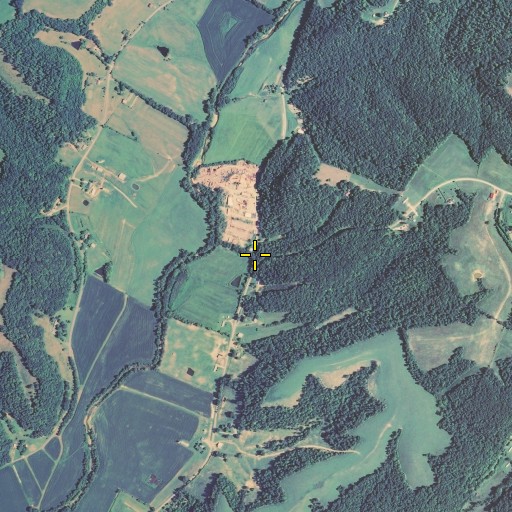 Aerial/Satellite Image of Posey School, KY