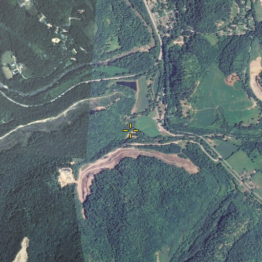 Aerial/Satellite Image of Pound Mill Branch, KY