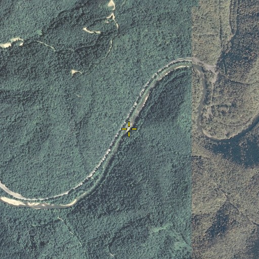 Aerial/Satellite Image of Pounding Mill Branch, KY