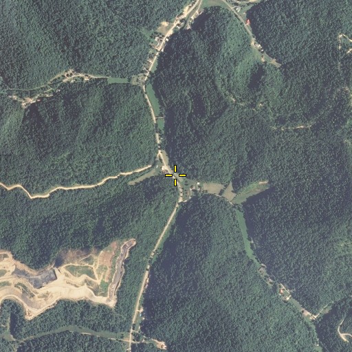 Aerial/Satellite Image of Prater Branch, KY