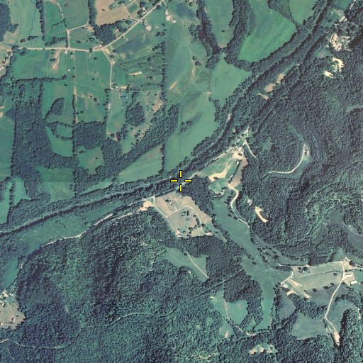 Aerial/Satellite Image of Prichard Branch, KY