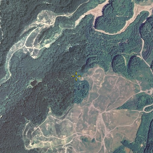 Aerial/Satellite Image of Pumpkin Knob, KY