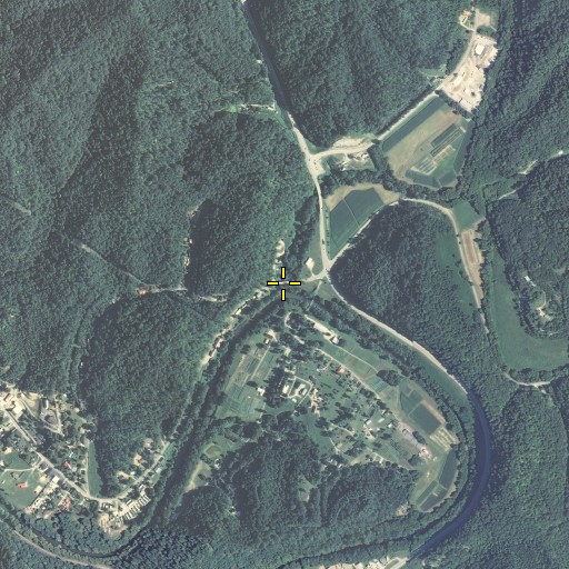 Aerial/Satellite Image of Quicksand Creek, KY