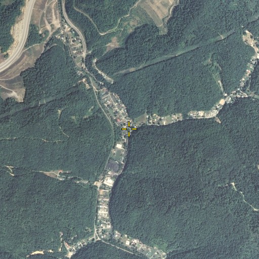 Aerial/Satellite Image of Ramey Fork, KY