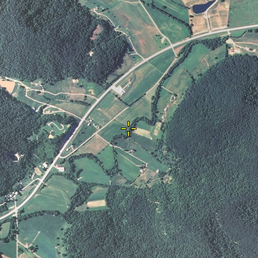 Aerial/Satellite Image of Redden Branch, KY