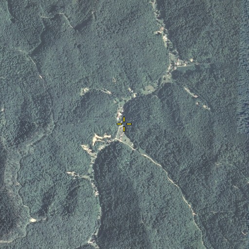Aerial/Satellite Image of Right Fork Dixfork, KY