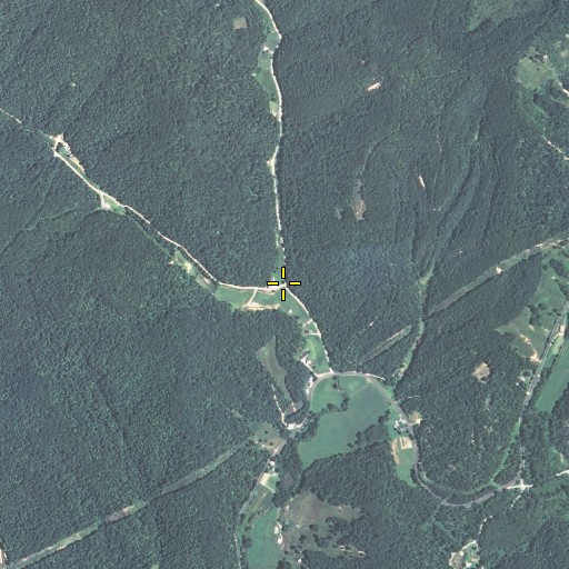 Aerial/Satellite Image of Right Fork Laurel Fork, KY