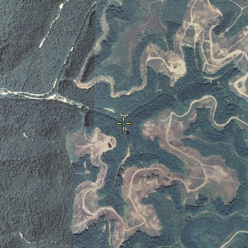 Aerial/Satellite Image of Right Fork Little Fork, KY