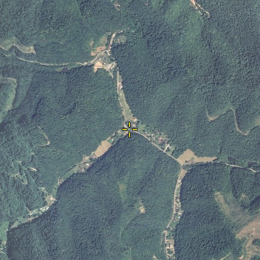 Aerial/Satellite Image of Right Fork Long Fork, KY