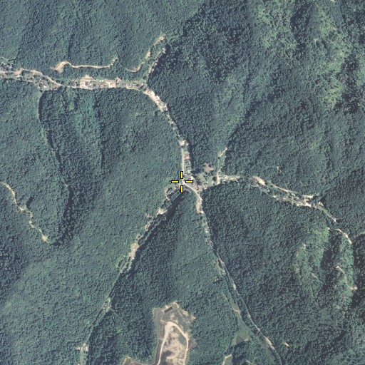 Aerial/Satellite Image of Right Turkeytoe Branch, KY