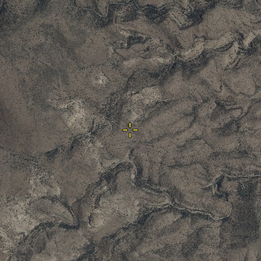 Aerial/Satellite Image of Gila Mountains, AZ