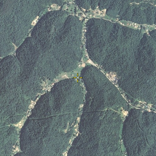 Aerial/Satellite Image of Sansom Fork, KY