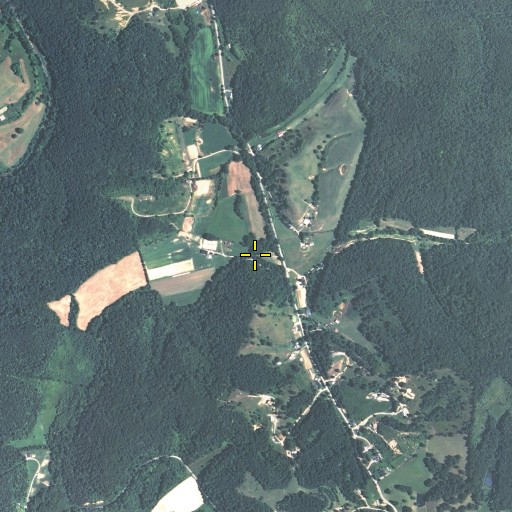 Aerial/Satellite Image of Sawmill Branch, KY