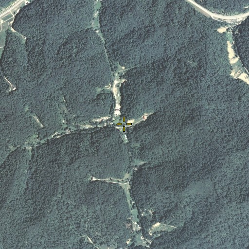 Aerial/Satellite Image of Saylor Fork, KY
