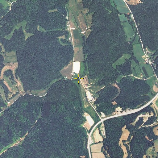 Aerial/Satellite Image of Sellars Fork, KY