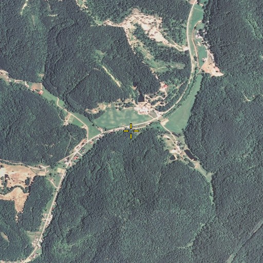 Aerial/Satellite Image of Shanty Branch, KY