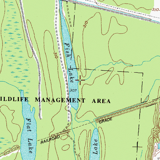 Topographic Map of Shawnee Creek, KY