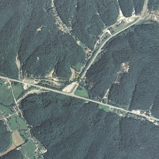 Aerial/Satellite Image of Short Fork, KY