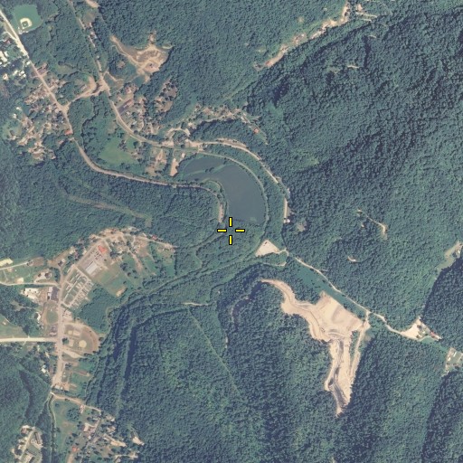 Aerial/Satellite Image of Simpson Branch, KY