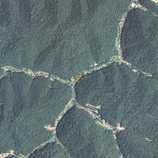 Aerial/Satellite Image of Smith Fork School, KY