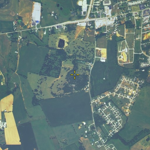 Aerial/Satellite Image of Smith Knob, KY