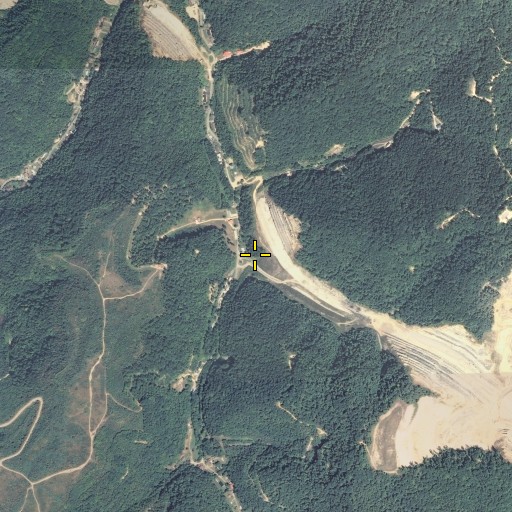 Aerial/Satellite Image of Snake Branch, KY
