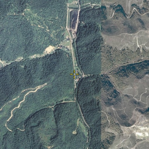 Aerial/Satellite Image of Solomon Fork, KY