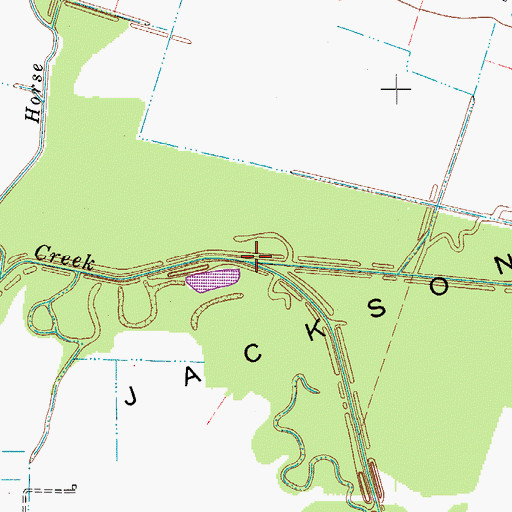 Topographic Map of South Fork Panther Creek, KY
