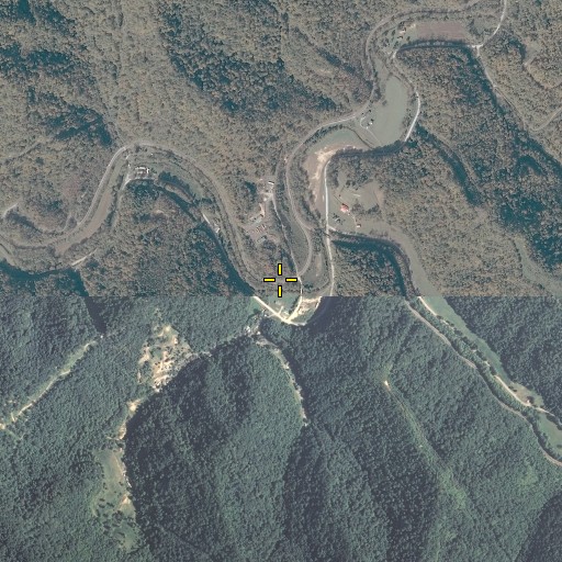 Aerial/Satellite Image of Spring Branch, KY