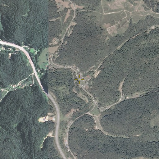Aerial/Satellite Image of Spring Branch, KY