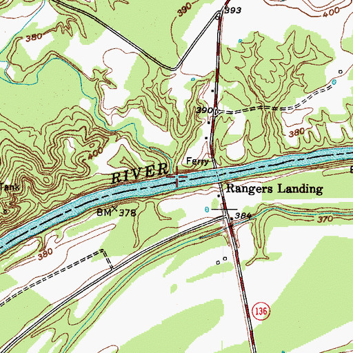 Topographic Map of Sputzman Creek, KY