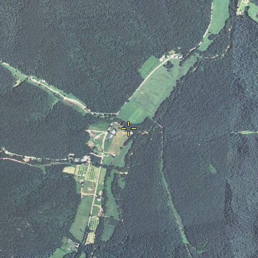 Aerial/Satellite Image of Staggs Branch, KY