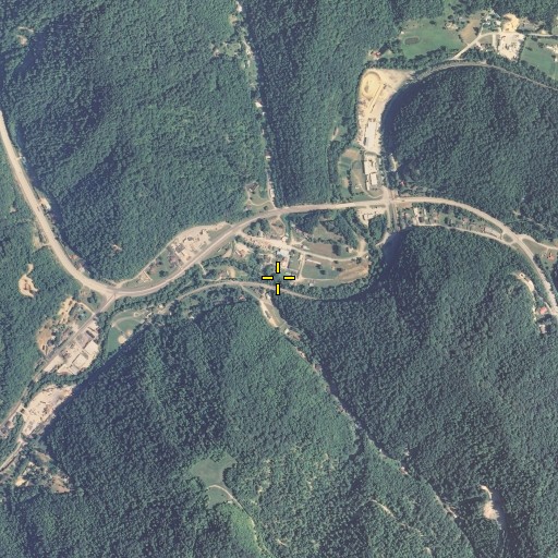 Aerial/Satellite Image of Stampers Branch, KY