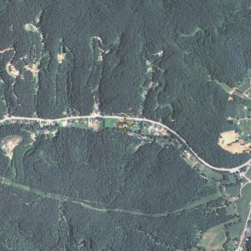 Aerial/Satellite Image of Star School, KY