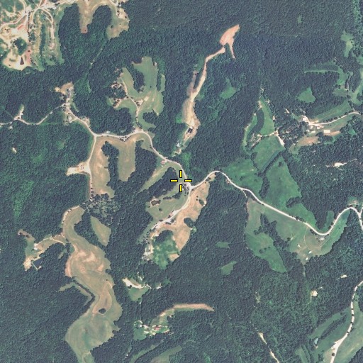 Aerial/Satellite Image of Stark Post Office, KY