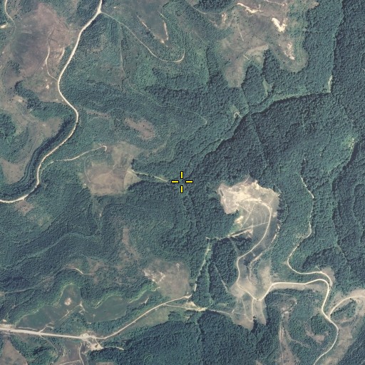 Aerial/Satellite Image of Straight Fork, KY