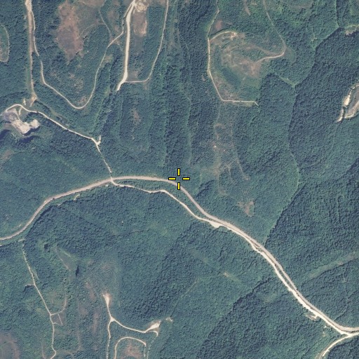 Aerial/Satellite Image of Straight Fork, KY