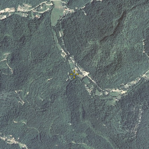 Aerial/Satellite Image of Sucks Fork, KY