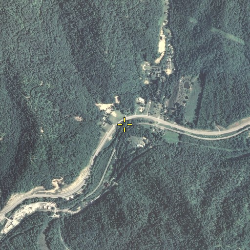Aerial/Satellite Image of Sugarcamp Branch, KY