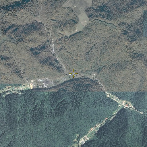 Aerial/Satellite Image of Swan Fork, VA