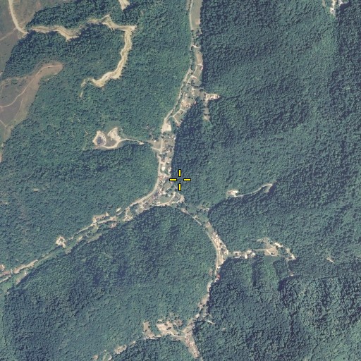 Aerial/Satellite Image of Tackett Fork, KY