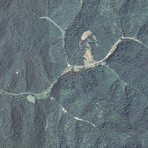 Aerial/Satellite Image of Taulbee Fork, KY
