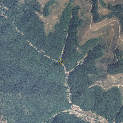 Aerial/Satellite Image of Town Fork, KY