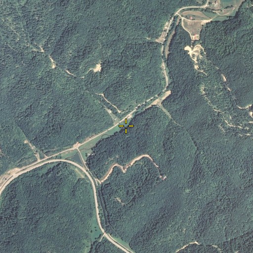 Aerial/Satellite Image of Trapp Branch, KY