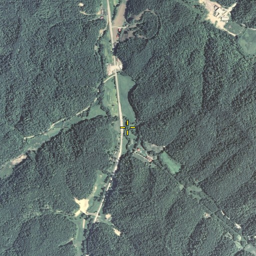 Aerial/Satellite Image of Trent Fork, KY
