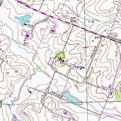 Topographic Map of University of Kentucky Agricultural Experimental Station, KY