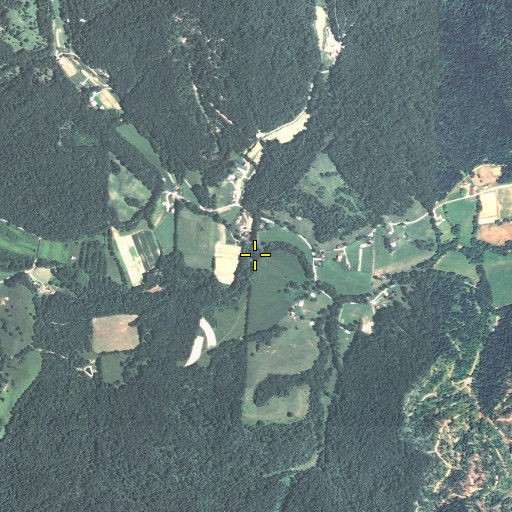 Aerial/Satellite Image of Upper Hog Branch, KY